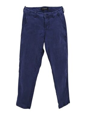 LIVERPOOL Ryder Straight Leg Trouser Navy Sz 6 / 28 Evening Blue